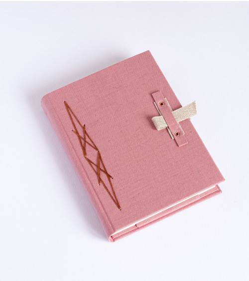 Edición de lujo rosa palo "Si quiero. Diario de nuestra boda" portada