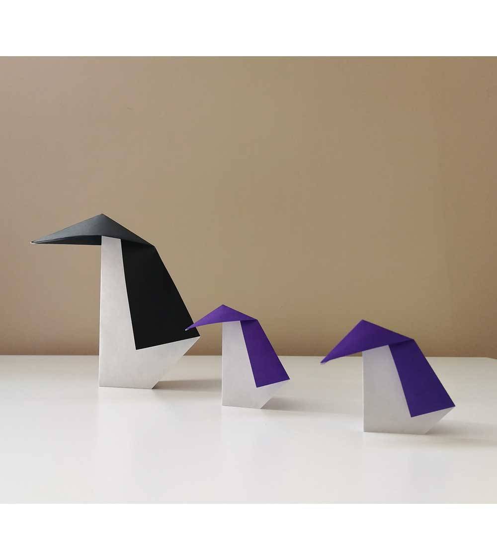 clases presenciales origami pingüino