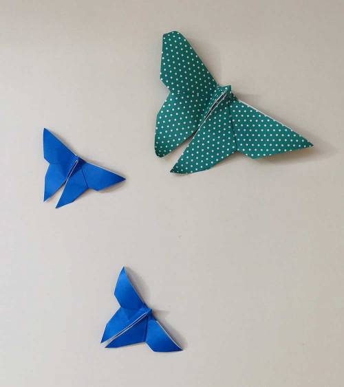clases presenciales origami mariposas