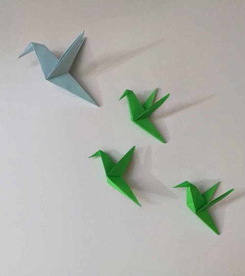 clases presenciales origami colibrí