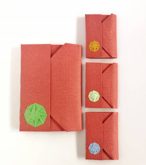 Cuaderno origami texturas...