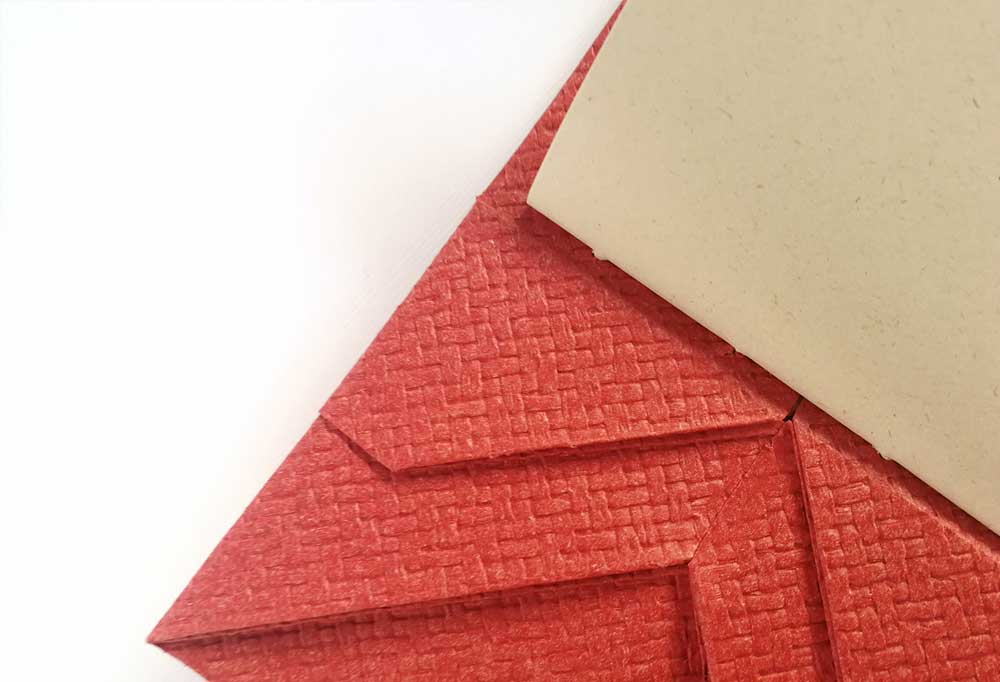 cuaderno origami texturas papel caña de azucar
