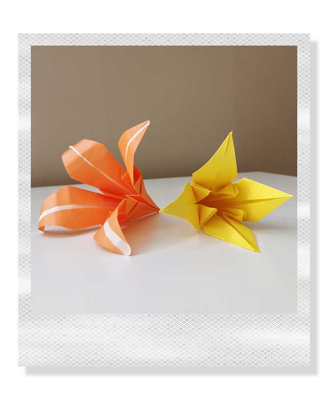 Clases de origami